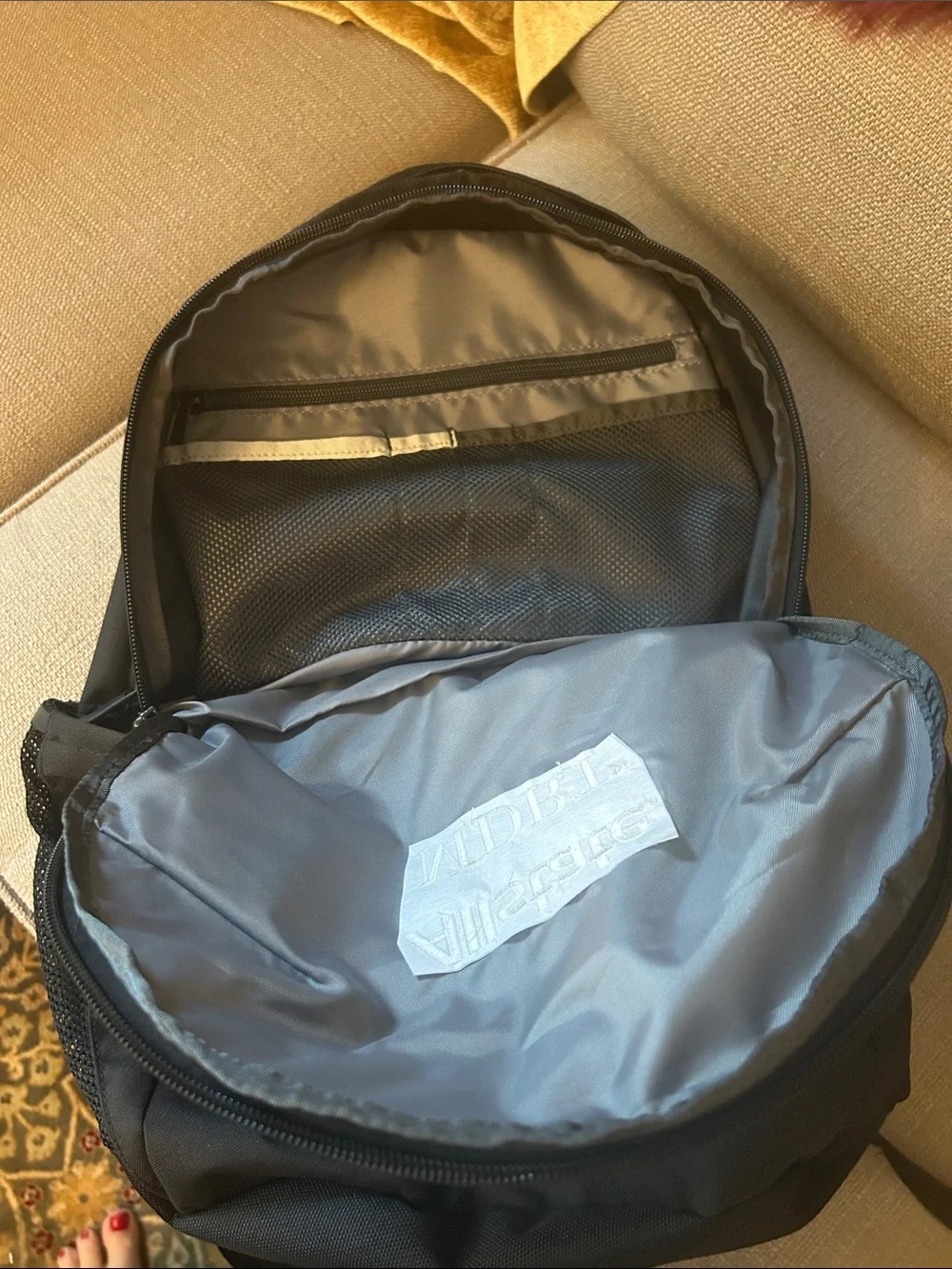 The North Face Stalwart Backpack in Black  Never used